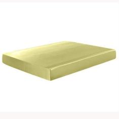 Lençol Avulso Com Elástico Casal Queen Cetim Seda Bege - Confeccoes El