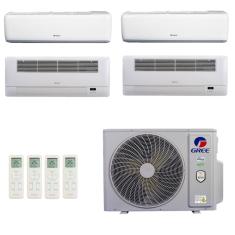 Ar-Condicionado Multi Split Inverter R-32 Gree 36.000 (2x Evap HW 9.000 + 2x Evap Cassete 1 Via 18.000) Quente/Frio 220V