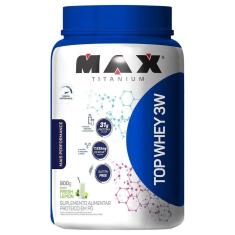 Whey Protein Top Whey 3W Mais Performance 900 g - Max Titanium-Unissex