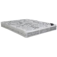 Colchão Casal Castor Super Luxo Latex Slx One Face 138x188x30, Casal