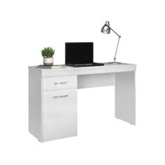 Escrivaninha Com 1 Porta 1 Gaveta Vitória Branco - Demóbile, Branco