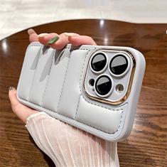 Estojo de jaqueta de dissipação de calor respirável da moda para iPhone 14 11 12 13 Pro Max Plus Protetor de lente completo Capa de silicone macio, branco, para iphone 12