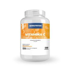Vitamina C  - 120 Comprimidos Mastigáveis Laranja com Acerola - NewNutrition