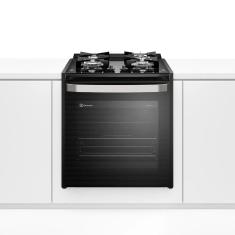 Imagem de Fogão Electrolux de Embutir 4 Bocas Experience com Mesa de Vidro Grill e VaporBake Preto FE4EP - 220V