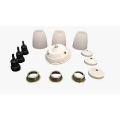 Globo Lustre Com Bocal Ventilador De Teto Rubi Loren Sid