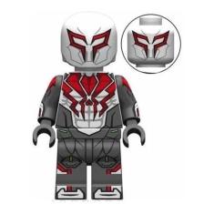 Boneco Blocos De Montar Homem Aranha 2099 Uniforme Novo