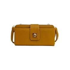 Bolsa Carteira feminina transversal alça tiracolo com porta cartão e c