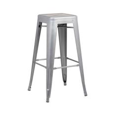 Banqueta Tolix Alta - Cinza - ordesign