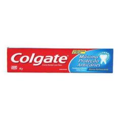 Creme Dental Colgate Máxima Proteção Anticáries Menta Refrescante 90g