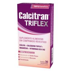 Calcitran Triflex Suplemento Alimentar 30 comprimidos