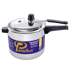 Panela de Pressão 4.5 Litros Classic em Alumínio Polido Panelux, 4,5L,
