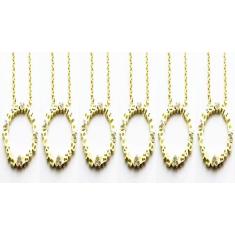 Colar Cordão Best Friends Forever Amigas Folheado - Milena Folheados