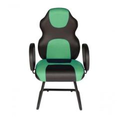 Cadeira Gamer Interlocutor Linha Gamer Racing Verde - DESIGN OFFICE MÓ