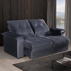 Sofá 2 Lugares 1,80m Retrátil e Reclinável Matteo Bom Pastor