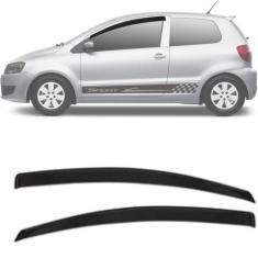 Calha de Chuva Esportiva Volkswagen Fox 2004 Até 2017 2 Portas Fumê - 