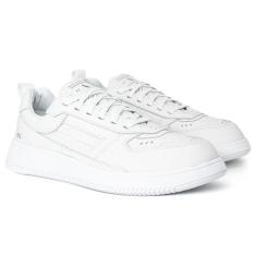 Tênis Casual Reserva Go Hero Couro Com Cadarço Conforto Costurado, Bra