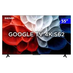 Smart TV Semp TCL LED 55 4K Wi-Fi Android TV HDR 55S62