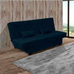 Sofá Cama Matriz 186 cm Laila 257 Conforto - Matrix, Azul