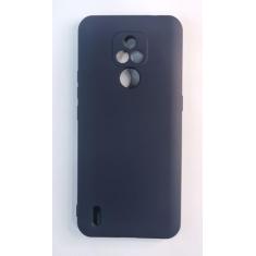Capa Capinha Compatível Com motolora moto e7 Tela 6.2 Silicone Aveluda
