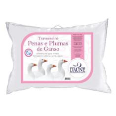 Travesseiro 95% Pena De Ganso 5% Pluma De Ganso -  50x70 - Daune, 1 un
