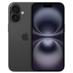 iPhone 16 Apple (256GB) Preto, Tela de 6,1", 5G e Câmera de 48MP, Bivo
