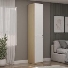 Guarda Roupa Modulado 2 Portas Provençais com Prateleiras 100% Mdf Infinity