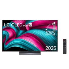 Smart TV LG OLED evo AI C5 77 Polegadas (OLED77C5PSA): brilho incomparável e imagem perfeita em 4K - OLED77C5PSA