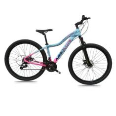 Bicicleta Feminina Mtb Aluminio Aro 29 Absolute Hera 24v Freio à Disco