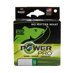 Linha de pesca trançada PowerPro - musgo_verde - 6,8 kg - 300 jardas/275 m (21100150300E)