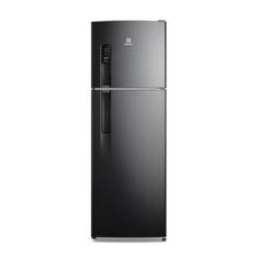 Geladeira Electrolux Frost Free 380L AutoSense Inverter Black Inox Look (IF41B)