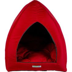 Cama Para Gatos Toca Iglu Luxo 2 em 1