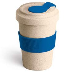 Copo Fibra de Bambu 500ml Ecologic TopGet Azul