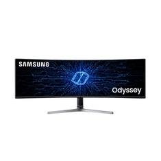 Monitor Gamer Samsung Odyssey 49 QLED, 120 Hz, Ultra Wide, DQHD, HDMI/DisplayPort, 125% sRGB, HDR 1000, Ajuste de Ângulo - LC49RG90SSLXZD