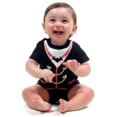 Fantasia de Halloween P/ Bebê Unissex Drácula Dia das Bruxas - Sulamer