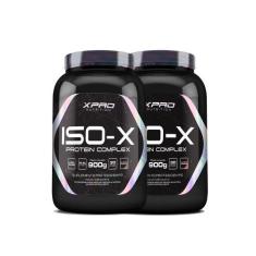 Kit 2x Whey Protein Iso - X Complex 900g - XPRO Nutrition, Chocolate+M