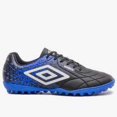 Chuteira Society Class Umbro Neo - Azul-Masculino