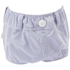 Zip Cuecas (Cobre Fralda) Listrado Bco/Azul