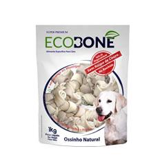 Ecobone - Osso Nó Natural Vegano 3/4 para Cães (1 kg)