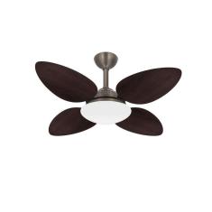 Ventilador De Teto Bronze Pétalo 4 Pás Econômico Ventax 220V