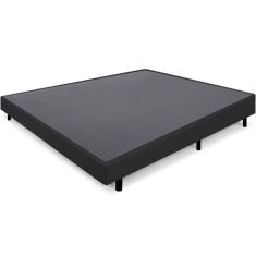 Cama Box Casal Anti Refluxo Marrom Inclinada 138x188cm BF Colchões