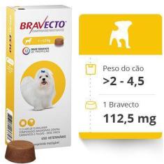 Bravecto Comprimido Para Cães De 2 A 4,5Kg - Msd