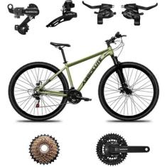 Bicicleta Aro 29 21 Velocidades Absolute Nero 5 Alumínio Mtb Shimano, 