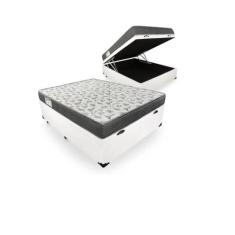 Cama Box Com Baú Casal + Colchão De Espuma D33 - Ortobom - ISO 100 138