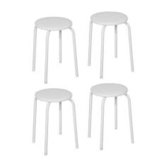 Conjunto 4 Banquetas Aço Expert - Ciplafe