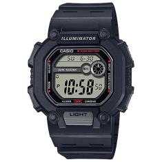 Relógio casio masculino Illuminator preto W-737H-1AVDF
