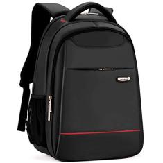 Mochila para laptop Mochila para computador masculino Mochila de viagem de grande capacidade, tecido impermeável selecionado, tecido de malha respirável com wicking nas costas