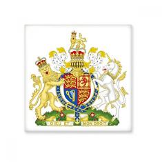 Decalque brilhante de azulejo de cerâmica com emblema nacional da Europa do Reino Unido