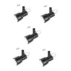 Kit 5 Spot Trilho Perfilado Eletro calha Par20 Bulbo OL4