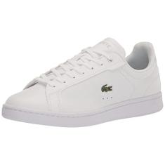 Lacoste Tênis feminino Carnaby Pro, Branco, 36