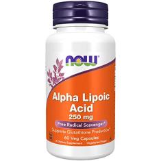Ácido Alfa Lipoico 250 mg 60 Cáps Now Foods